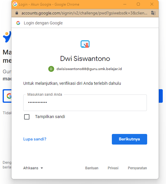 LOGIN 3 pmm web [smkkhozinatululum.sch.id]