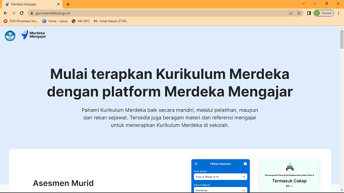pmm web [smkkhozinatululum.sch.id]