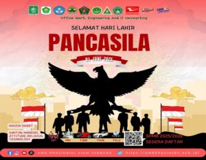 Selamat Hari Lahir Pancasila SMK Khozinatul Ulum